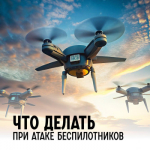 Памятка о том как себя вести при атаке беспилотников