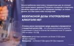 Идёт неделя профилактики злоупотребления алкоголем в новогодние праздники