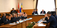 Начальник МО МВД России "Бугурусланский" выстуил с отчетом о деятельности полиции на территории Бугурусланского района - ОМВД "Бугурусланский" 