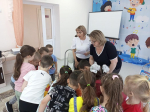 Встреча с воспитанниками детского сада