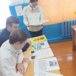 Школьники Бугурусланского района принимают участие в областном проекте «Вахта Памяти»