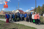 В Бугуруслане к юбилею Победы в парке имени Мусы Джалиля высадили 30 елей