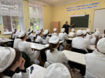 Сотрудник Госавтоинспекции провел занятие в Бугурусланском медицинском колледже