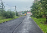 В Бугуруслане ремонтируют участок дороги от Южного рынка до дома №19