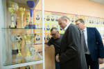Солнцев провел рабочие совещания и встречи с местными жителями в Первомайском районе