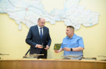 Евгений Солнцев встретился с молодыми пограничниками