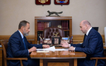 Игорь Комаров и Евгений Солнцев обсудили меры поддержки участников СВО