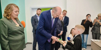 Евгений Солнцев принял участие в открытии новой школы в Бузулуке - Газета Бугурусланская правда