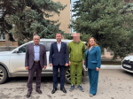 Жители Бугуруслана передали гуманитарную помощь бойцу СВО