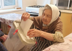 «Мать-героиня» Роза Туралиева из Беляевского района проголосовала на выборах губернатора
