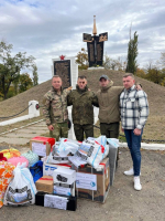 Глава Бугуруслана доставил гуманитарный груз бойцам СВО