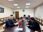 Глава Бугуруслана встретился с бойцом СВО «Эрзя»