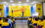 Финалист «Героев Оренбуржья» показал молодежи находки с передовой