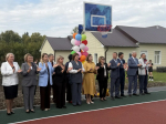 В Бугуруслане открыли новую школьную спортплощадку