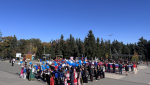В Бугуруслане прошел патриотический флешмоб