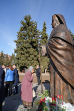 В Бугуруслане открыли памятник игуменье Серафиме